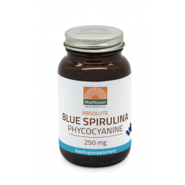 Blue Spirulina Phycocyanine 250mg - 30 capsules