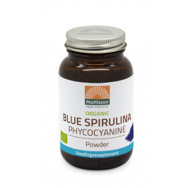 Biologische Blue Spirulina Phycocyanine poeder - 15 g