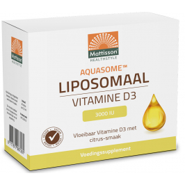 Aquasome® Liposomaal Vitamine D3 3000 IU - 30 pouches