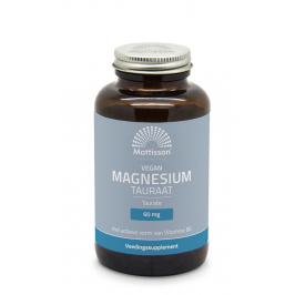 Magnesium Tauraat met Vitamine B6 - 120 capsules