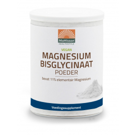 Magnesium Bisglycinaat poeder - 11% elementair Magnesium - 200 g