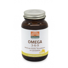 Omega 3-6-9 - Vis- teunisbloem- en lijnzaadolie - 60 capsules