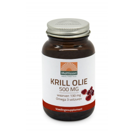 Krill olie Omega 3 - 500mg - 60 capsules