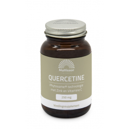 Quercetine met Zink en Vitamine C - 250 mg - Phytosome® technologie - 60 capsules