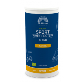 Biologische Sport Wei Proteïne Blend 63% - Naturel - 450 g