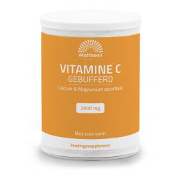 Vitamine C Gebufferd 2000 mg - Calcium- & Magnesium ascorbaat - 250 g