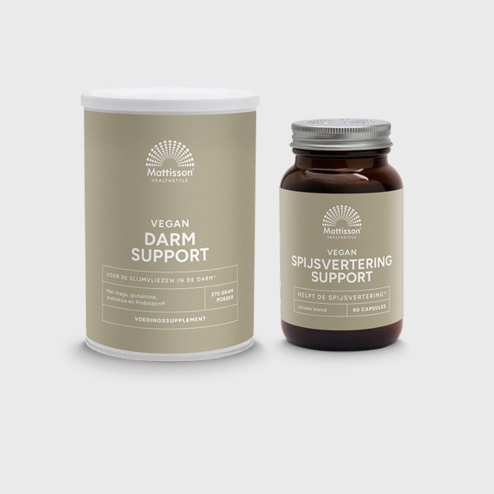 Darm & Spijsvertering Bundel, supplementen ter ondersteuning van de spijsvertering.