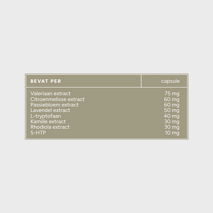 Valeriaan Relax Complex 75 mg - 60 capsules