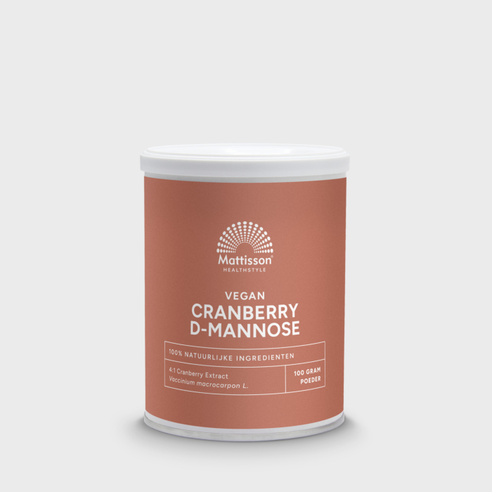 Cranberry D-Mannose poeder, ondersteunt blaasfunctie. Cranberry D-Mannose poeder, ondersteunt blaasfunctie.