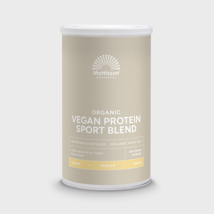Biologische sport vegan proteïne blend vanille, plantaardige eiwitten. Biologische sport vegan proteïne blend vanille, plantaardige eiwitten.