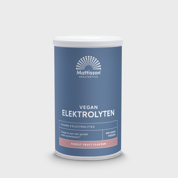 Elektrolyten poeder forest fruit, mix met mineralen.
