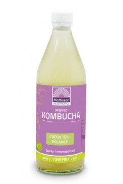 Biologische Kombucha - Green tea Balance - 500 ml
