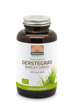 Biologische Gerstegras 400mg - 350 tabletten