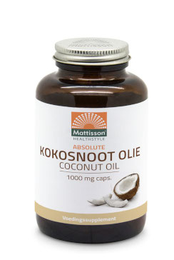 Kokosnoot olie 1000mg - 120 capsules