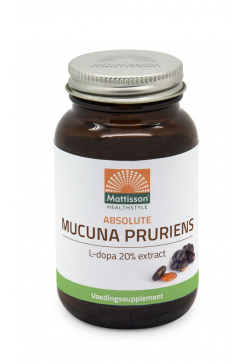 Mucuna tabletten - 20% L-dopa extract - 120 tabletten
