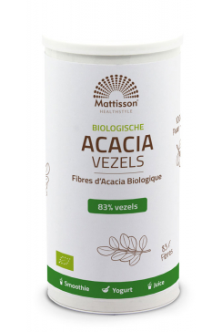 Biologische Acacia Vezels - 83% Vezels - 200 gram