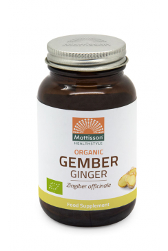 Biologische Gember 270mg - 120 capsules