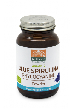Biologische Blue Spirulina Phycocyanine poeder - 15 g