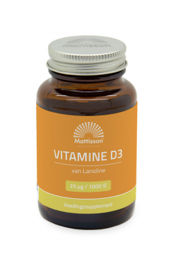 Vitamine D3 25mcg - 300 tabletten