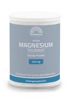 Vegan Magnesium Tauraat Poeder - 250 gram