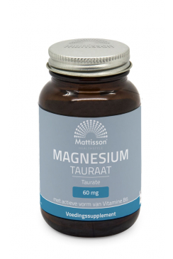 Magnesium Tauraat capsules - Met vitamine B6 