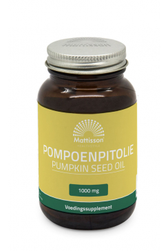 Pompoenpitolie met vitamine E - 1000mg - 60 capsules