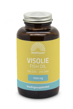 Omega 3 Visolie 1000 mg - 50% EPA & 25% DHA - 60 capsules