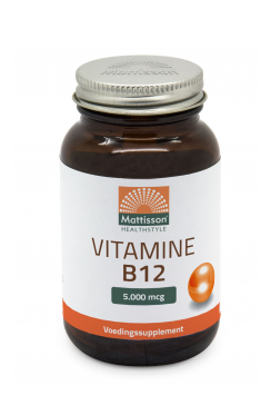 Vitamine B12 - 5000 mcg - 60 zuigtabletten 