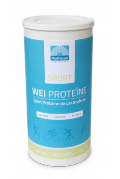 Sport Wei Proteïne poeder 80% - Naturel - 450 g