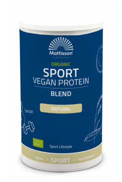Biologische Sport Vegan Proteïne Blend - Naturel - 500 g