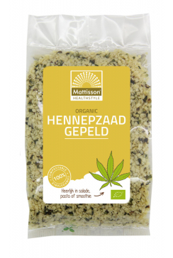 Biologisch Hennepzaad gepeld - 250 g
