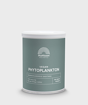 Vegan phytoplankton Nannochloropsis 100 g, plantaardige bron van EPA-vetzuren. Vegan phytoplankton Nannochloropsis 100 g, plantaardige bron van EPA-vetzuren.