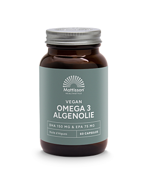 Vegan Omega-3 Algenolie - DHA 150mg & EPA 75mg