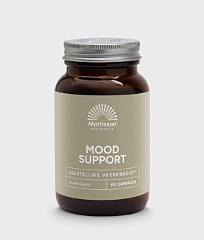 Mood Support 60 capsules, met saffraan, 5-HTP en vitamine B6 voor stemming.