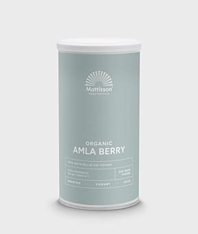Amla Berry poeder, biologisch bessenpoeder.