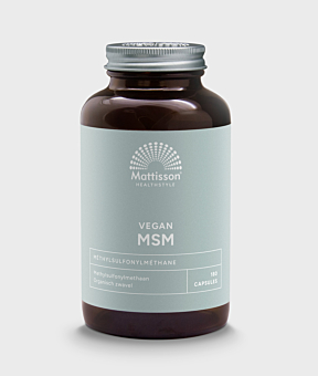 MSM 800 mg capsules, natuurlijke bron van organisch zwavel voor gewrichten en huid. MSM 800 mg capsules, natuurlijke bron van organisch zwavel voor gewrichten en huid.