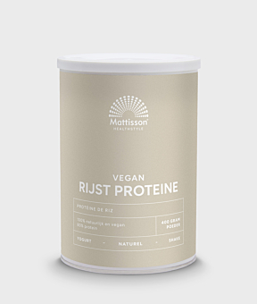Rijst proteïne poeder naturel 80%, plantaardig eiwitpoeder.