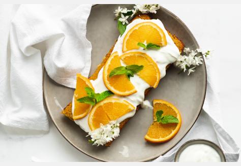 Sinaasappelcake met Erythritol
