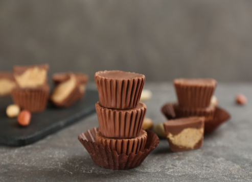 Gezonde proteïne Snicker bites