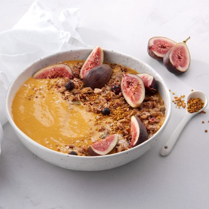 Smoothiebowl met bijenpollen